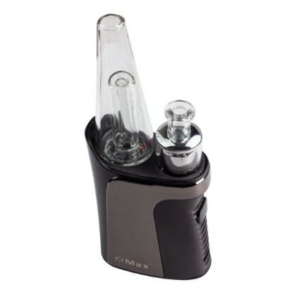 XMax QOMO Black eRig for Concentrates with mini-bubbler
