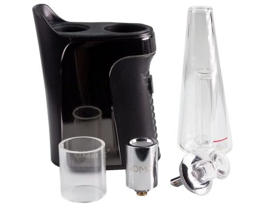 XMax QOMO Black eRig for Concentrates with mini-bubbler