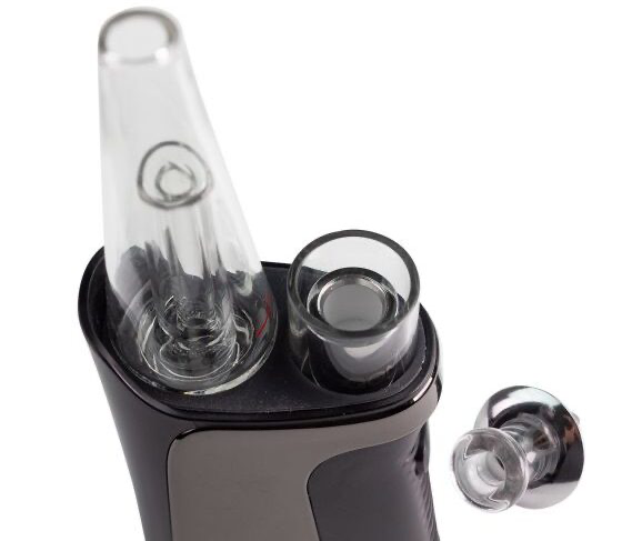 XMax QOMO Black eRig for Concentrates with mini-bubbler