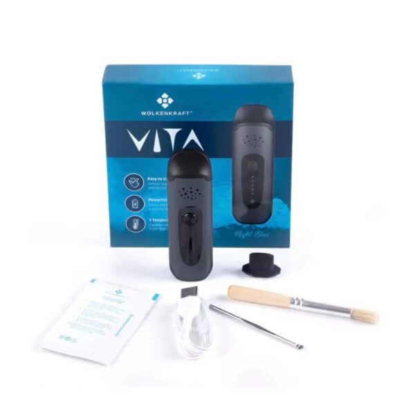 IMG_1464.jpeg WOLKENKRAFT ViTA Vaporizer *Midnight Blue*
