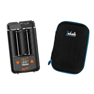 MIGHTY+ PLUS MEDIC VAPORIZER and INHALE BRAND (Blue) CASE BUNDLE