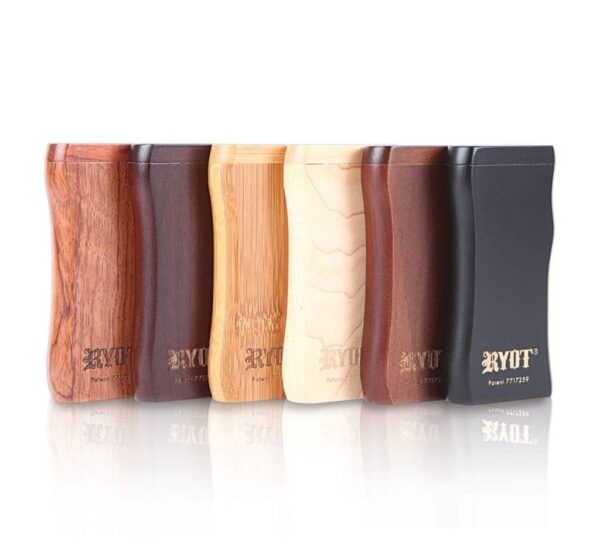 RYOT ERGONOMIC WOODEN DUGOUT SET WITH MAGNETIC POKER & TASTER BAT