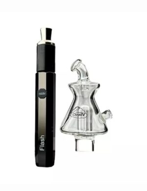 Metallic Black Cloud V Flash Premium Vaporizer