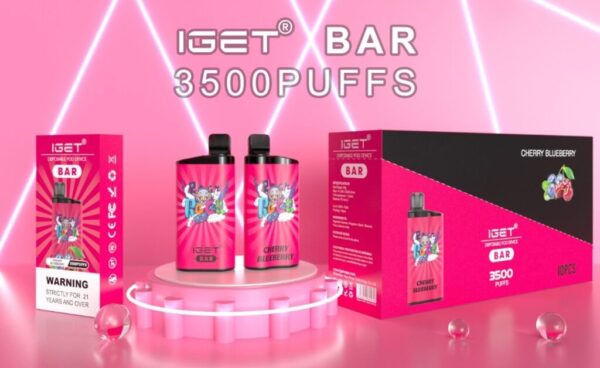 iGET® BAR – Cherry Blueberry (10PCs)