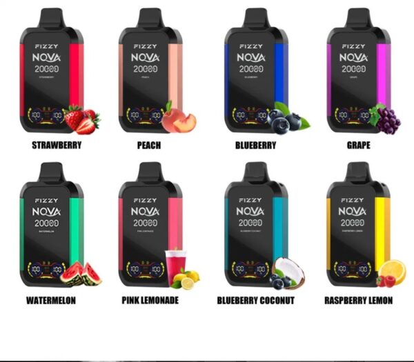 FIZZY Nova 20000 Puffs 15 Pack