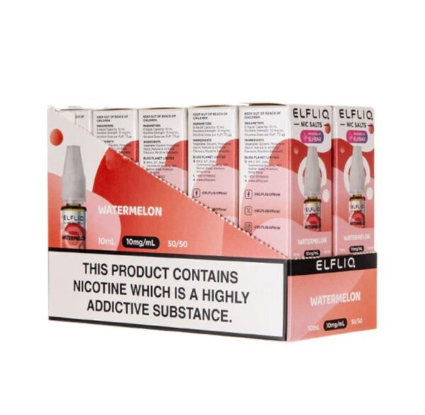 Elf Bar ELFLIQ Nic Salt E-Liquids – Pack of 10