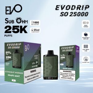 IMG_6148.jpeg GRAPE MINT EVODRIP SO25000 DISPOSABLE ( 5-PACK)