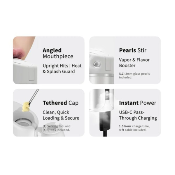 Yocan Black Pocket Concentrate Vaporizer Mint