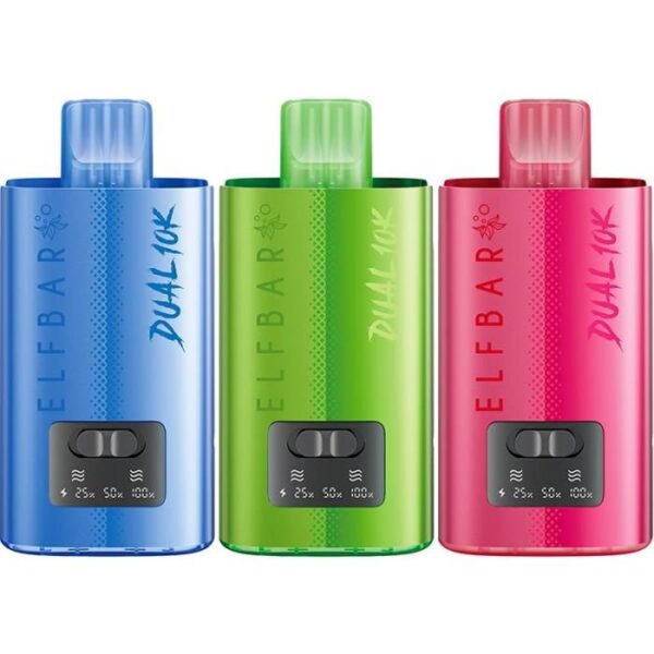 Elf Bar Dual 10K pod vape kit 5-pack