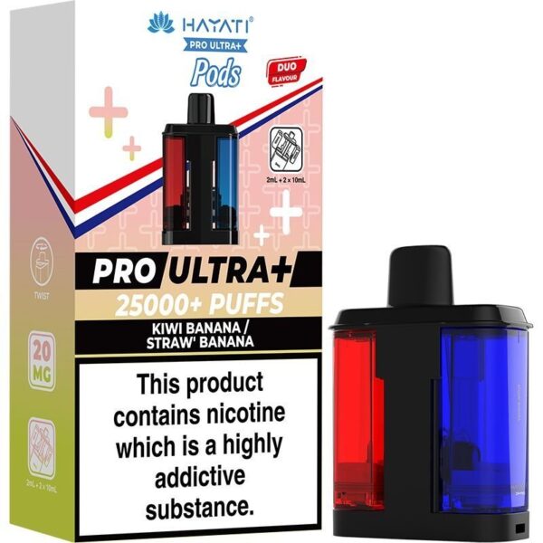Hayati Pro Ultra Plus 25000 pod & refill 5-pack