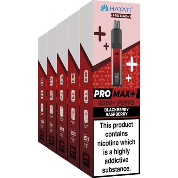 IMG_8484.jpeg Hayati Pro Max Plus 6000 pod vape kit 5-pack