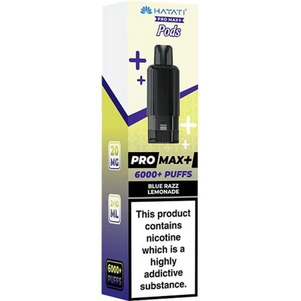 Hayati Pro Max Plus 6000 pod & refill 5-pack