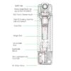 Angus Halogen Vaporizer Ruby Version with 100W Halogen Bulb