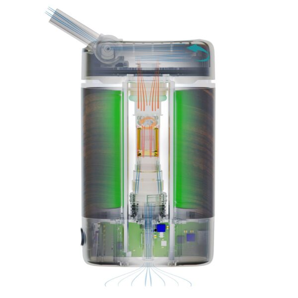 Angus Halogen Vaporizer Ruby Version with 100W Halogen Bulb