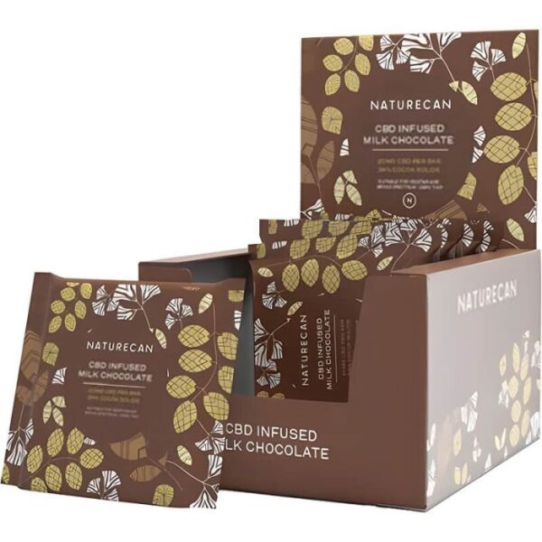 IMG_9728.jpeg Naturecan CBD 20mg infused chocolate 10 pack