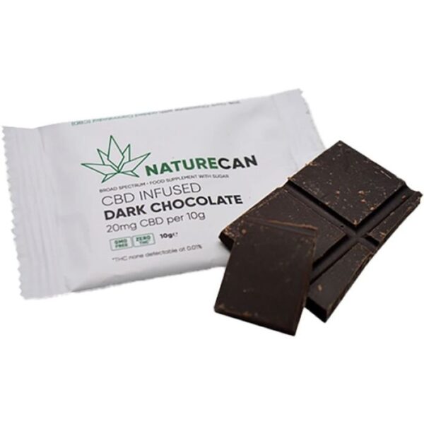 IMG_9731.jpeg Naturecan CBD 20mg infused chocolate 10 pack