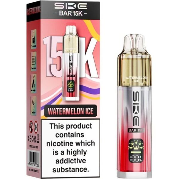 SKE Bar 15K pod vape kit 5 pack