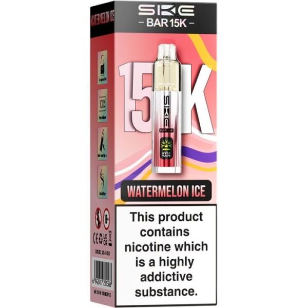 SKE Bar 15K pod vape kit 5 pack